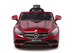 Auto na Akumulator Mercedes S63 Czerwony Lakier LEAN CARS