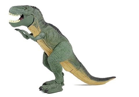 Dinozaur Tyranozaur Na Baterie Zielony Chodzi LEAN Toys Dinozaur Tyranozaur Na Baterie Zielony Chodzi LEAN Toys