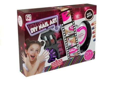 Dziecięcy Zestaw Do Malowania Paznokci + Lampa LEAN Toys Dziecięcy Zestaw Do Malowania Paznokci + Lampa LEAN Toys