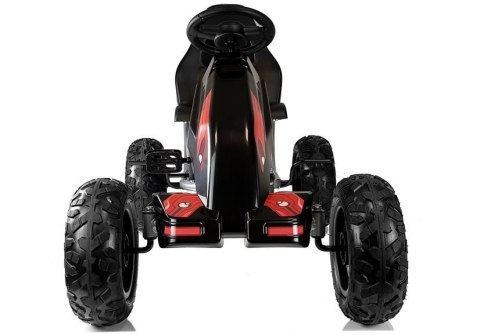 Gokart na Pedały B012 Pompowane Koła Czarny LEAN CARS Gokart na Pedały B012 Pompowane Koła Czarny LEAN CARS