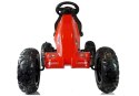Gokart na Pedały B012 Pompowane Koła Czerwony LEAN CARS