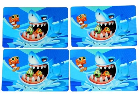 Gra Crazy Shark Rekin Rybki Karty Szalony Rekin LEAN Toys Gra Crazy Shark Rekin Rybki Karty Szalony Rekin LEAN Toys