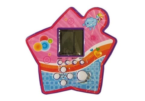 Gra Elektroniczna Kieszonkowa Tetris Fioletowy LEAN TOYS Gra Elektroniczna Kieszonkowa Tetris Fioletowy LEAN TOYS