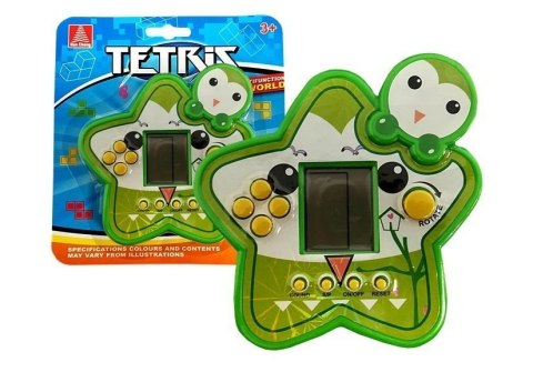Gra Elektroniczna Tetris Gwiazdka Zielona LEAN TOYS Gra Elektroniczna Tetris Gwiazdka Zielona LEAN TOYS