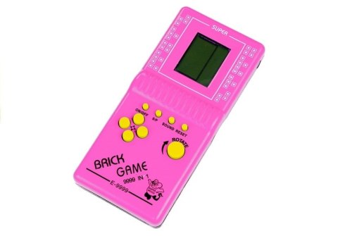 Gra Elektroniczna Tetris Kieszonkowa Różowa LEAN Toys Gra Elektroniczna Tetris Kieszonkowa Różowa LEAN Toys