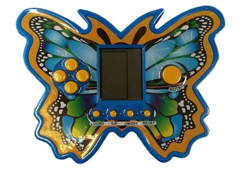 Gra Elektroniczna Tetris Motyl Niebieski LEAN TOYS Gra Elektroniczna Tetris Motyl Niebieski LEAN TOYS
