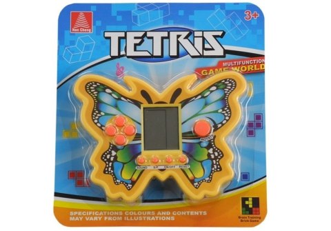 Gra Elektroniczna Tetris Motyl Żółty LEAN Toys Gra Elektroniczna Tetris Motyl Żółty LEAN Toys