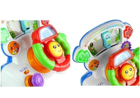 Kierownica Edukacyjna Interaktywna Dźwięki Światło LEAN Toys Kierownica Edukacyjna Interaktywna Dźwięki Światło LEAN Toys