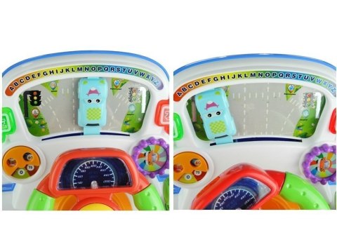 Kierownica Edukacyjna Interaktywna Dźwięki Światło LEAN Toys Kierownica Edukacyjna Interaktywna Dźwięki Światło LEAN Toys
