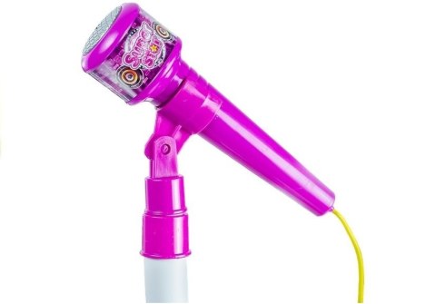 Mikrofon Ze Statywem Podkładką Pod MP3 + Projektor LEAN Toys Mikrofon Ze Statywem Podkładką Pod MP3 + Projektor LEAN Toys
