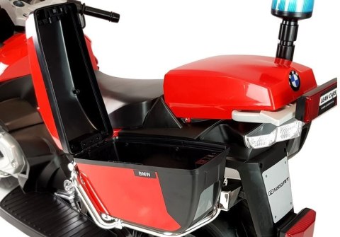 Motor na Akumulator BMW R1200 Policja Czerwony LEAN CARS Motor na Akumulator BMW R1200 Policja Czerwony LEAN CARS