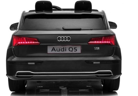 Pojazd na Akumulator Audi Q5 2-os Czarny Lakier LEAN CARS Pojazd na Akumulator Audi Q5 2-os Czarny Lakier LEAN CARS