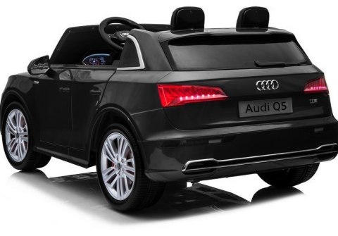 Pojazd na Akumulator Audi Q5 2-os Czarny Lakier LEAN CARS Pojazd na Akumulator Audi Q5 2-os Czarny Lakier LEAN CARS