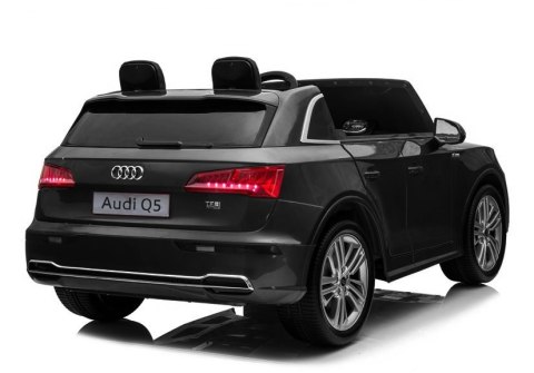 Pojazd na Akumulator Audi Q5 2-os Czarny Lakier LEAN CARS Pojazd na Akumulator Audi Q5 2-os Czarny Lakier LEAN CARS