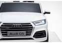 Pojazd na Akumulator Nowe Audi Q5 2-osobowe Białe LEAN CARS