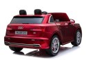 Pojazd na Akumulator Nowe Audi Q5 2-osobowe Czerwone Lakierowane LEAN CARS Pojazd na Akumulator Nowe Audi Q5 2-osobowe Czerwone Lakierowane LEAN CARS