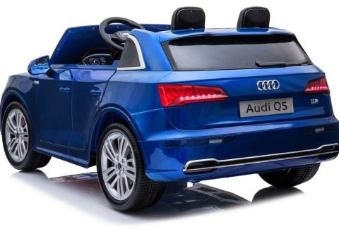 Pojazd na Akumulator Nowe Audi Q5 2-osobowe Niebieskie Lakierowane LEAN CARS Pojazd na Akumulator Nowe Audi Q5 2-osobowe Niebieskie Lakierowane LEAN CARS