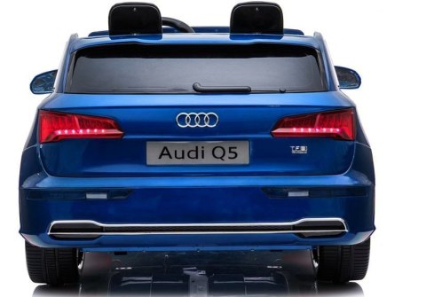 Pojazd na Akumulator Nowe Audi Q5 2-osobowe Niebieskie Lakierowane LEAN CARS Pojazd na Akumulator Nowe Audi Q5 2-osobowe Niebieskie Lakierowane LEAN CARS