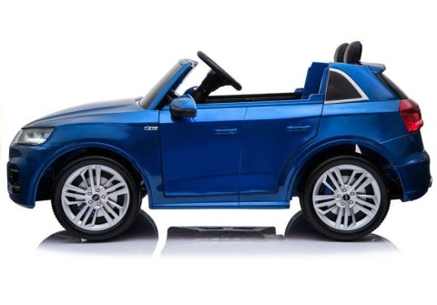 Pojazd na Akumulator Nowe Audi Q5 2-osobowe Niebieskie Lakierowane LEAN CARS Pojazd na Akumulator Nowe Audi Q5 2-osobowe Niebieskie Lakierowane LEAN CARS