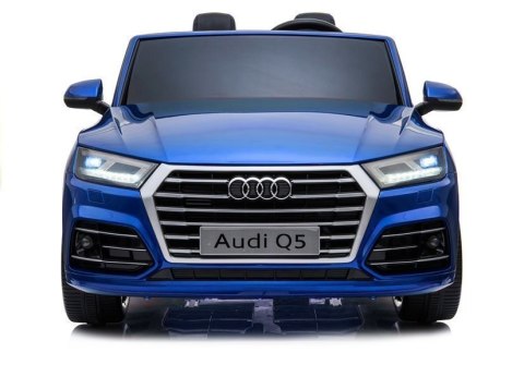 Pojazd na Akumulator Nowe Audi Q5 2-osobowe Niebieskie Lakierowane LEAN CARS Pojazd na Akumulator Nowe Audi Q5 2-osobowe Niebieskie Lakierowane LEAN CARS