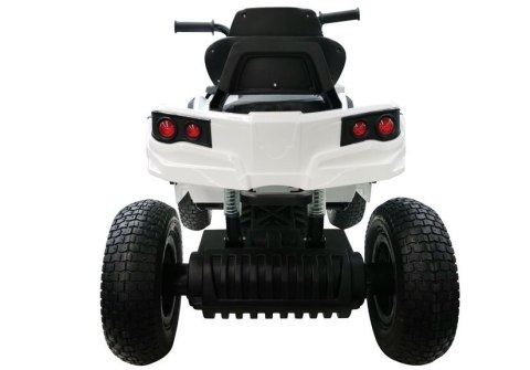 Quad na Akumulator BDM0906 Pompowane Koła Biały LEAN CARS Quad na Akumulator BDM0906 Pompowane Koła Biały LEAN CARS