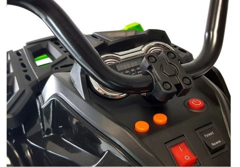 Quad na Akumulator BDM0906 Pompowane Koła Czarny LEAN CARS Quad na Akumulator BDM0906 Pompowane Koła Czarny LEAN CARS