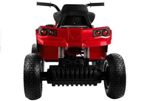 Quad na Akumulator BDM0906 Pompowane Koła Czerwony LEAN CARS Quad na Akumulator BDM0906 Pompowane Koła Czerwony LEAN CARS