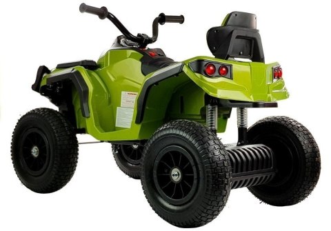 Quad na Akumulator BDM0906 Pompowane Koła Zielony LEAN CARS Quad na Akumulator BDM0906 Pompowane Koła Zielony LEAN CARS