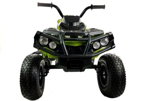 Quad na Akumulator BDM0906 Pompowane Koła Zielony LEAN CARS Quad na Akumulator BDM0906 Pompowane Koła Zielony LEAN CARS