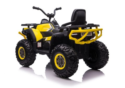 Quad na Akumulator XMX607 Żółty LEAN CARS Quad na Akumulator XMX607 Żółty LEAN CARS