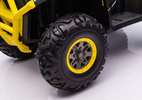 Quad na Akumulator XMX607 Żółty LEAN CARS Quad na Akumulator XMX607 Żółty LEAN CARS