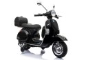 Skuter na Akumulator Vespa Czarny LEAN CARS