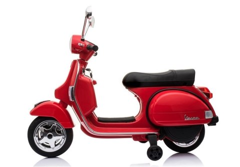 Skuter na Akumulator Vespa Czerwony LEAN CARS Skuter na Akumulator Vespa Czerwony LEAN CARS