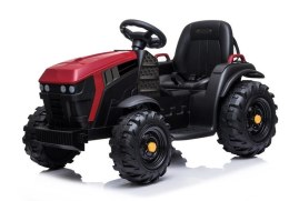Traktor z Przyczepą na akumulator BDM0925 Czerwony LEAN CARS