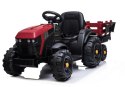 Traktor z Przyczepą na akumulator BDM0925 Czerwony LEAN CARS