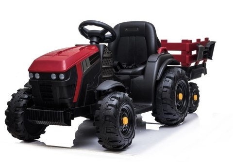 Traktor z Przyczepą na akumulator BDM0925 Czerwony LEAN CARS Traktor z Przyczepą na akumulator BDM0925 Czerwony LEAN CARS
