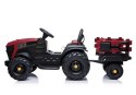 Traktor z Przyczepą na akumulator BDM0925 Czerwony LEAN CARS