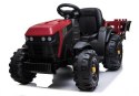 Traktor z Przyczepą na akumulator BDM0925 Czerwony LEAN CARS
