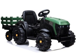 Traktor z Przyczepą na akumulator BDM0925 Zielony Wojskowy LEAN CARS