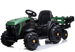 Traktor z Przyczepą na akumulator BDM0925 Zielony Wojskowy LEAN CARS