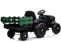 Traktor z Przyczepą na akumulator BDM0925 Zielony Wojskowy LEAN CARS
