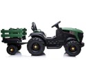 Traktor z Przyczepą na akumulator BDM0925 Zielony Wojskowy LEAN CARS