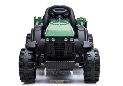 Traktor z Przyczepą na akumulator BDM0925 Zielony Wojskowy LEAN CARS Traktor z Przyczepą na akumulator BDM0925 Zielony Wojskowy LEAN CARS