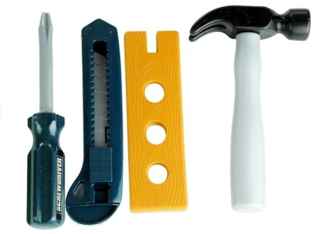 Zestaw Dla Majsterkowicza Wkrętaka Młotek 15 Elementów LEAN Toys Zestaw Dla Majsterkowicza Wkrętaka Młotek 15 Elementów LEAN Toys