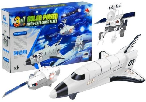 Zestaw Kreatywny Kosmiczny Solarny 3w1 Łazik DIY LEAN Toys Zestaw Kreatywny Kosmiczny Solarny 3w1 Łazik DIY LEAN Toys