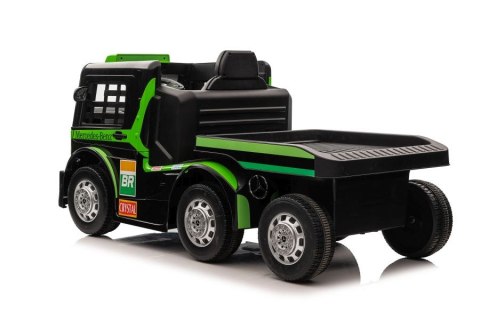 Auto Na Akumulator Mercedes + Naczepa XMX622B Zielony LCD LEAN CARS Auto Na Akumulator Mercedes + Naczepa XMX622B Zielony LCD LEAN CARS