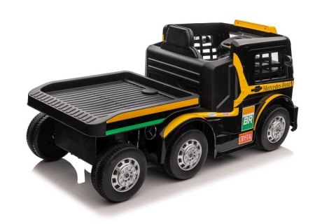 Auto Na Akumulator Mercedes + Naczepa XMX622B Zółty LCD LEAN CARS Auto Na Akumulator Mercedes + Naczepa XMX622B Zółty LCD LEAN CARS