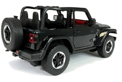 Auto R/C Jeep Wrangler Rubicon 1:14 Rastar Czarny Rastar Auto R/C Jeep Wrangler Rubicon 1:14 Rastar Czarny Rastar