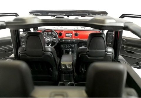 Auto R/C Jeep Wrangler Rubicon 1:14 Rastar Czarny Rastar Auto R/C Jeep Wrangler Rubicon 1:14 Rastar Czarny Rastar