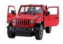 Auto R/C Jeep Wrangler Rubicon 1:14 Rastar Czerwony Rastar